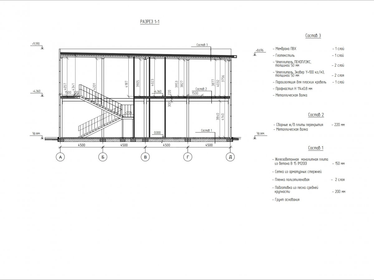 Планировка Магазин из сэндвич панелей -  фото 3