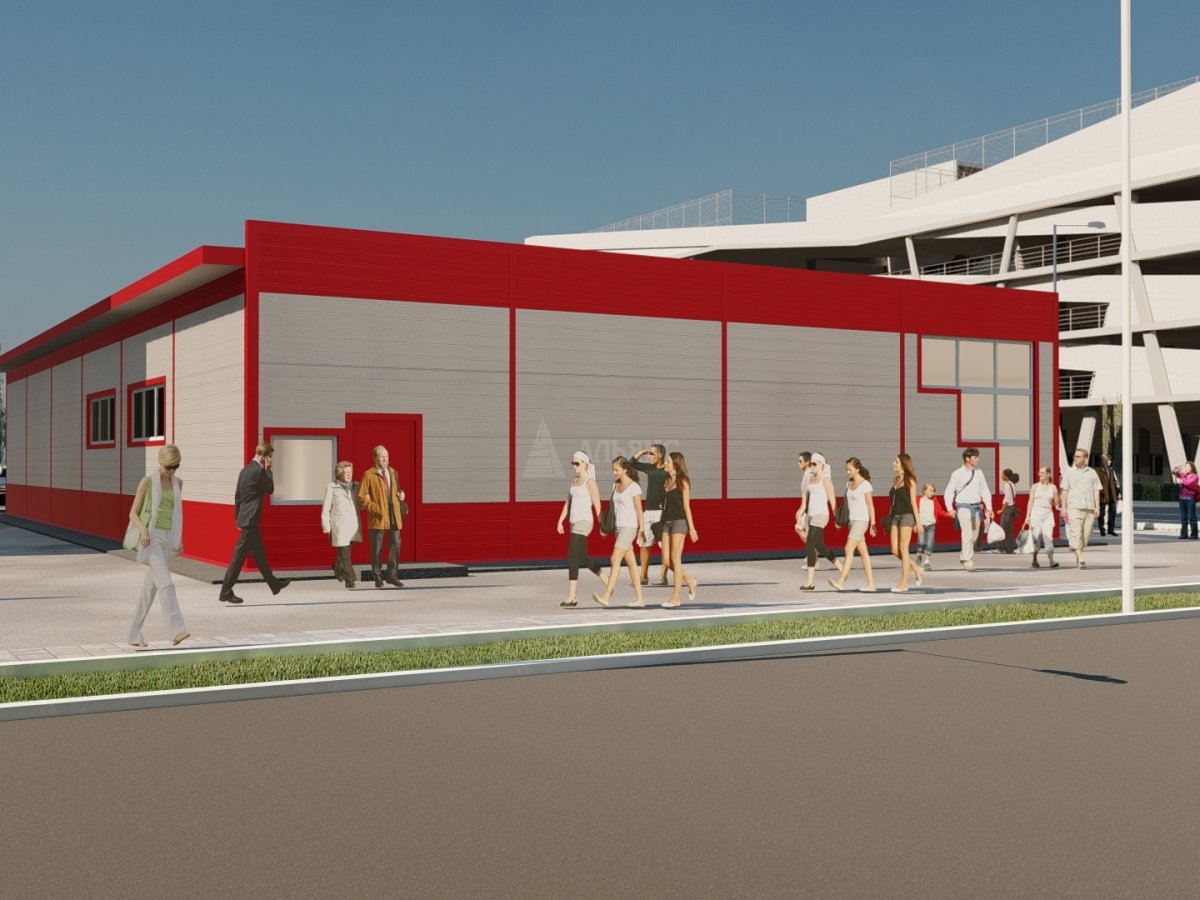 3D визуализация СТО из сэндвич-панелей - фото 7